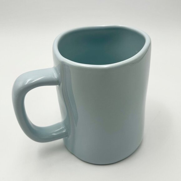 Rae Dunn Artisan Collection Peeps Sake Light Blue Ceramic Mug 12 Oz - Picture 4 of 8